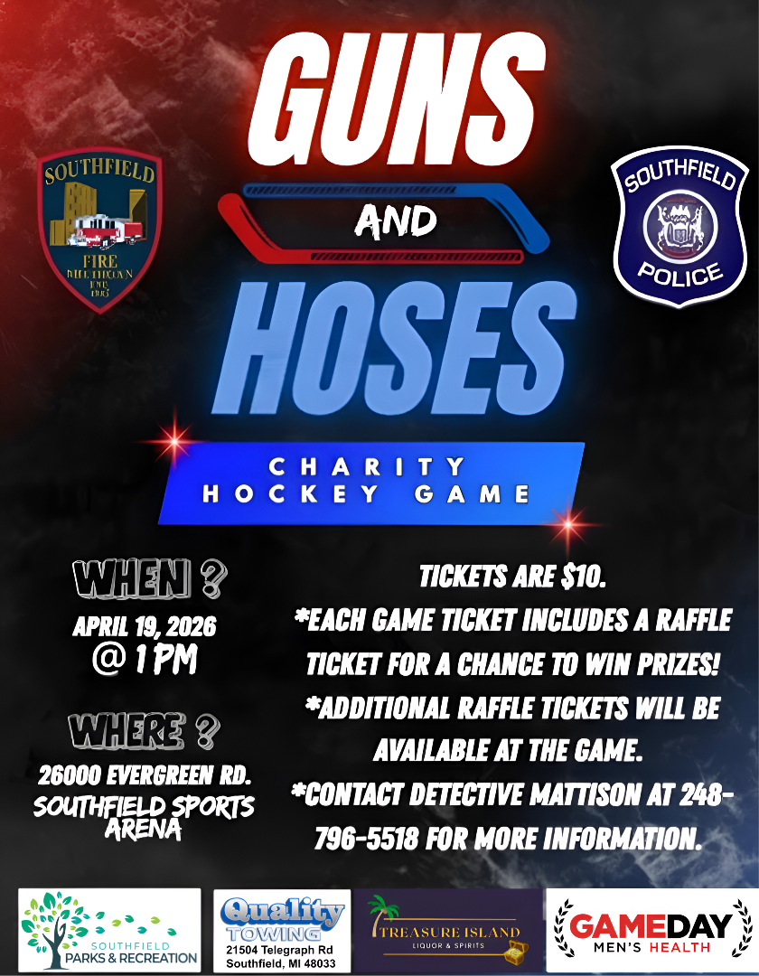 Guns and Hoses Charity Hockey Game